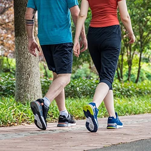 FitVille Men's Wide Walking Shoes, Extra Wide Sneakers - Rebound Core | Pain-Free Support & Comfort thumbnail 2