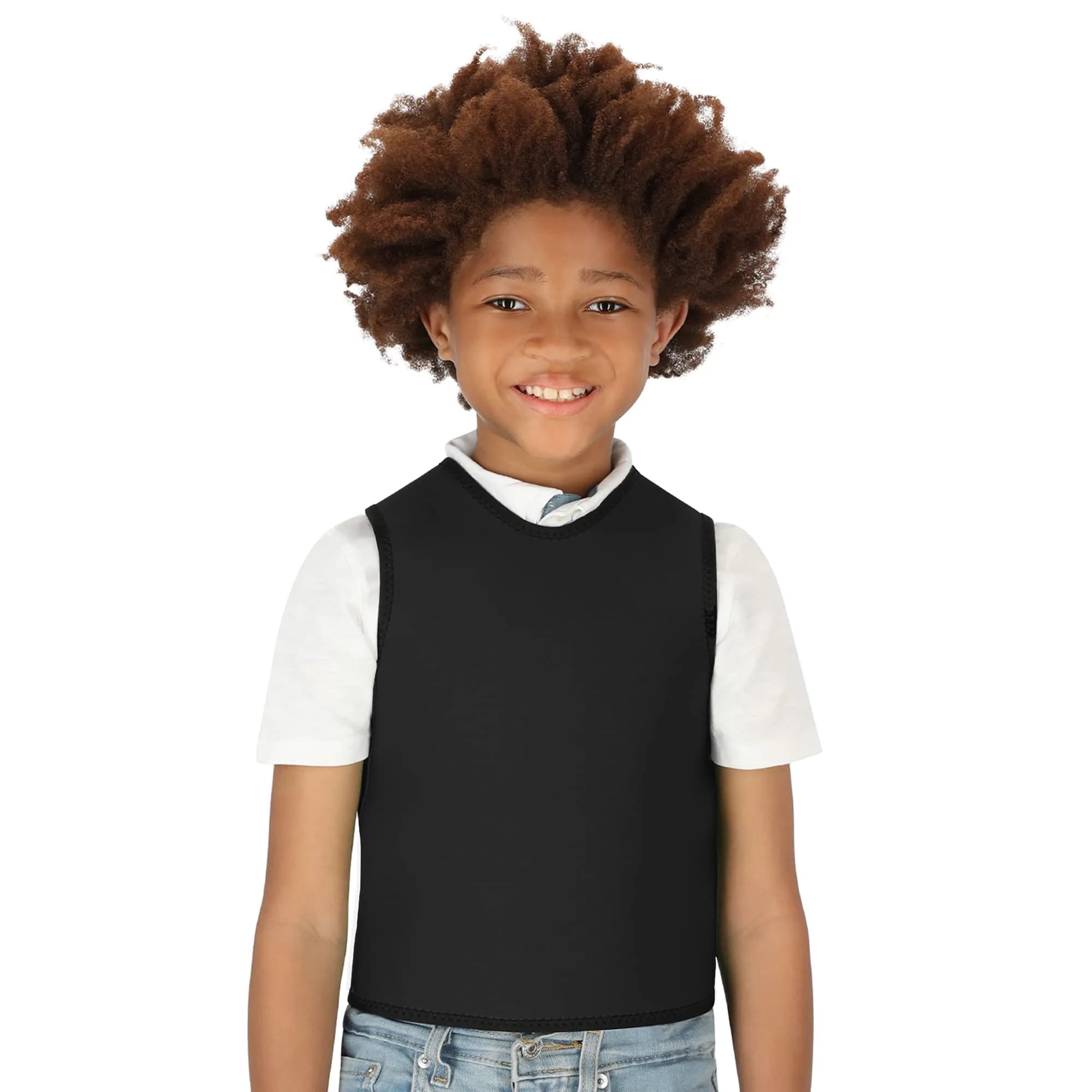 Special Supplies Sensory Compression Vest Deep Pressure Comfort Black Small | Unisex Kids Apparel - view 7