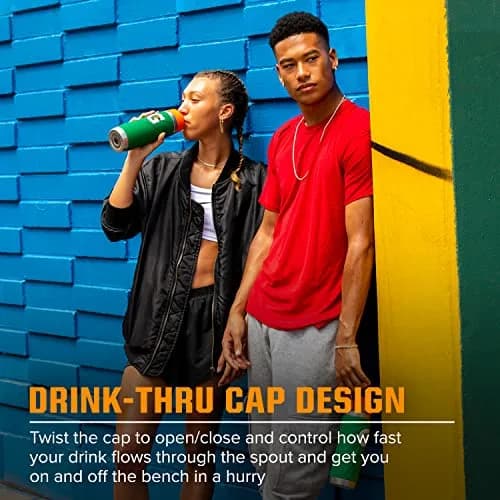 Gatorade Stainless Steel Sport Bottle 737ml (26oz) | Double-Wall Vacuum Insulated thumbnail 4