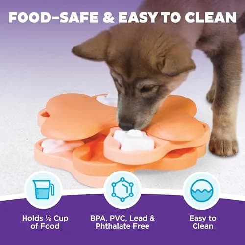 Outward Hound Nina Ottosson Puppy Tornado Puzzle Dog Toy, Level 2, 9.8" | Interactive Treat Challenge for Dogs thumbnail 5