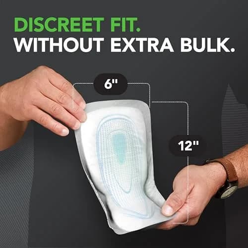 Depend Guards for Men Maximum Absorbency Pads 168 Count (2.27 kg / 5 lb) | USA Imported for India thumbnail 5