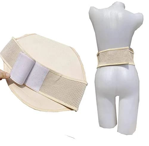 BIMEI Fake Pregnant Belly Pad 8-10 Months, Black | Realistic Sponge Pregnancy Tummy thumbnail 5