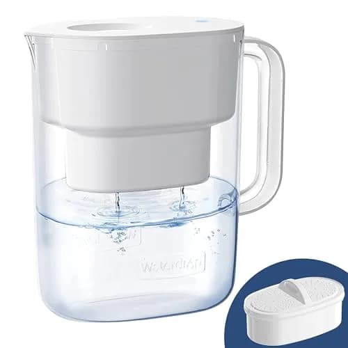 Waterdrop PT-07W Water Filter Pitcher 3.5L (10-Cup) | NSF Certified, 200-Gallon Filter, Reduces Chlorine & PFOA/PFOS thumbnail 1