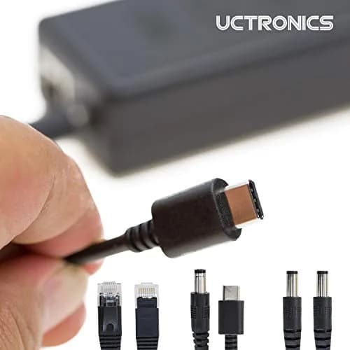 UCTRONICS PoE Splitter 5V 4A Barrel Jack/USB-C | IEEE 802.3at Compliant for Raspberry Pi 4 & Jetson Nano thumbnail 3