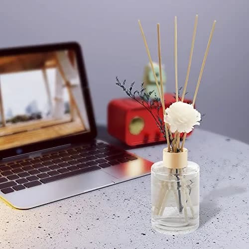 VFULIE 100PCS Reed Diffuser Sticks 10 inches (25.4 cm) | Natural Rattan for Aroma Diffusion thumbnail 5