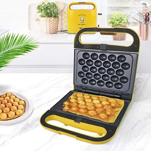 Health and Home 3 Interchangeable Baking Plates for Doughnut & Waffle Maker | Non-Stick, 1200W, Easy Clean, Compact Storage thumbnail 6