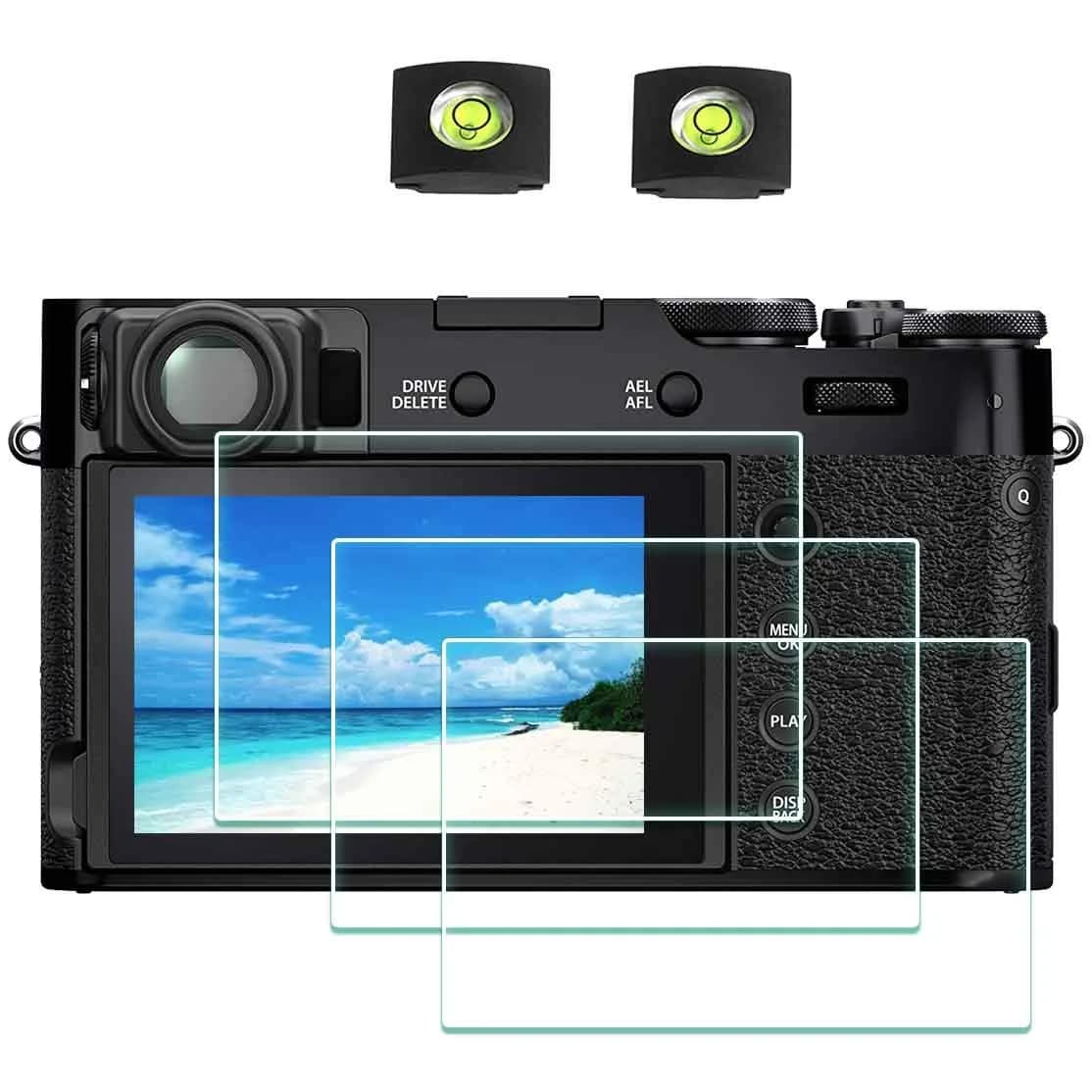 ULBTER Tempered Glass Screen Protector for Fujifilm X100VI X100V Camera | 9H Hardness, Anti-Bubble, 3-Pack - main product image