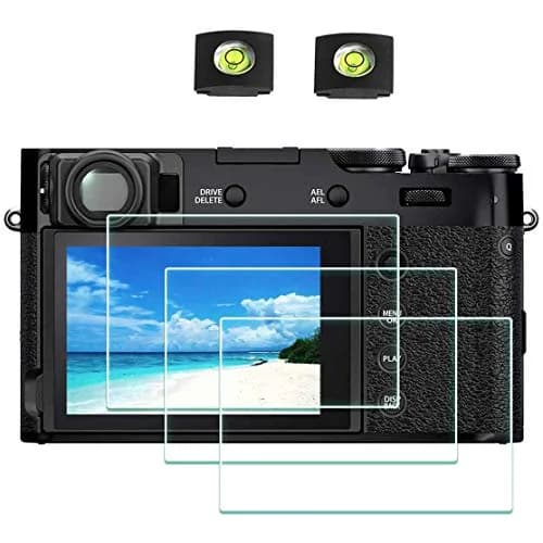 ULBTER Tempered Glass Screen Protector for Fujifilm X100VI X100V Camera | 9H Hardness, Anti-Bubble, 3-Pack thumbnail 1