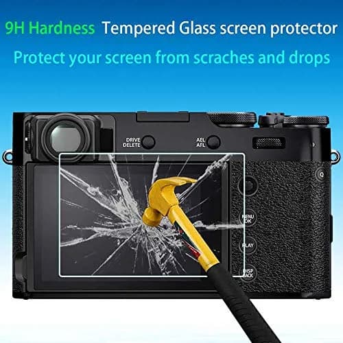 ULBTER Tempered Glass Screen Protector for Fujifilm X100VI X100V Camera | 9H Hardness, Anti-Bubble, 3-Pack thumbnail 4