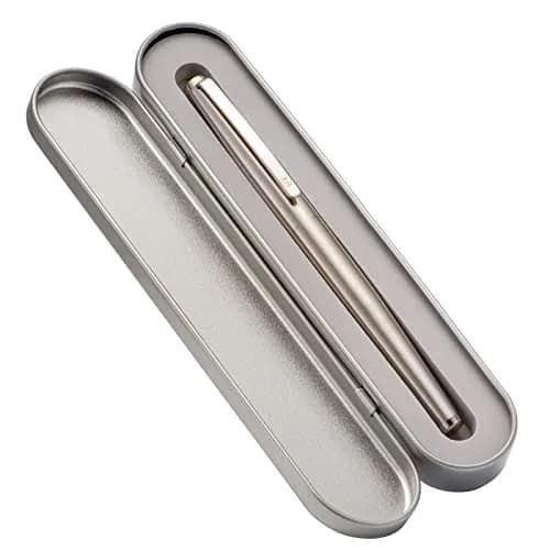 Lanxivi Stainless Steel Fountain Pen Bent Nib Art Calligraphy 138mm | Premium Fude Pen for Sketching & Signature thumbnail 6