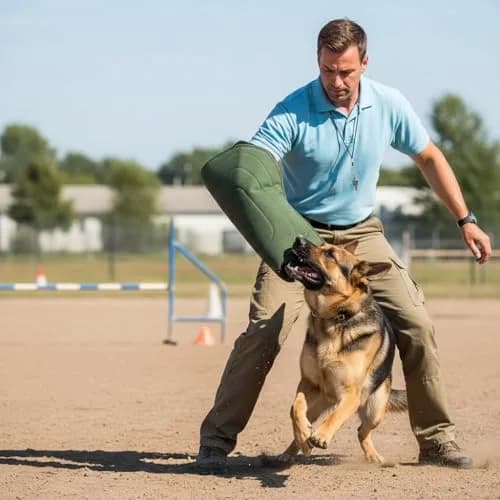 Morezi Heavy Duty Canvas Dog Bite Sleeve Training Protection 60cm (23.6") | Protects Arms for Puppy Training thumbnail 1