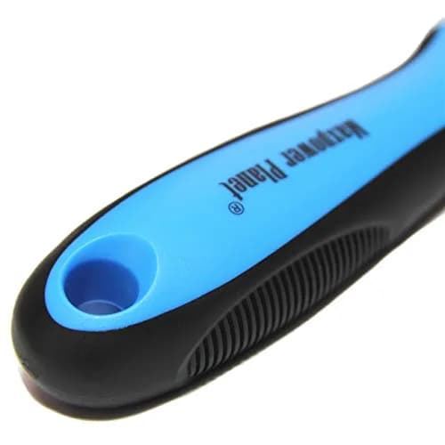 Maxpower Planet Pet Grooming Brush - Double Sided Dematting Undercoat Rake for Dogs and Cats, Small Blue | 118g (0.26 lb) thumbnail 3