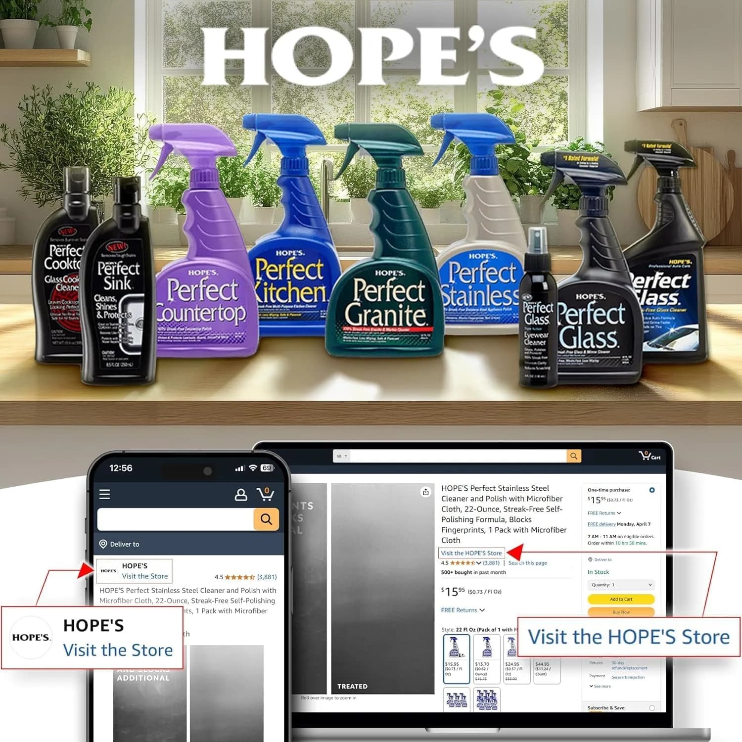 HOPE'S 100% Pure Tung Oil Wood Finish 1.89 L (64 Fl Oz) | Food Safe Natural Wood Sealer - view 9