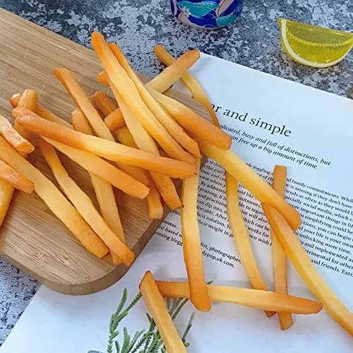 Hagao Fake French Fries 15 pcs | Realistic Polyurethane Play Food for Kitchen Decor thumbnail 4