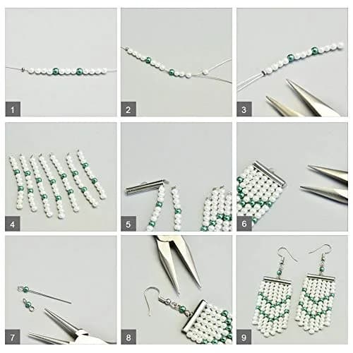 PH PandaHall 240pcs Slide On End Clasp Tubes Slider End Caps | 7 Sizes Platinum Golden thumbnail 8
