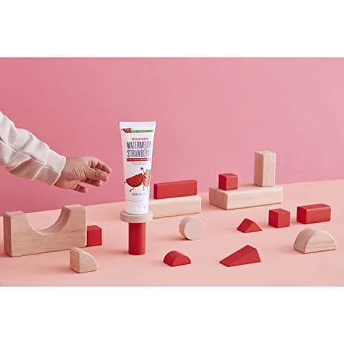 Schmidt's Children's Toothpaste Watermelon + Strawberry 4.7 oz | Fluoride-Free, Plant-Based, Vegan thumbnail 6