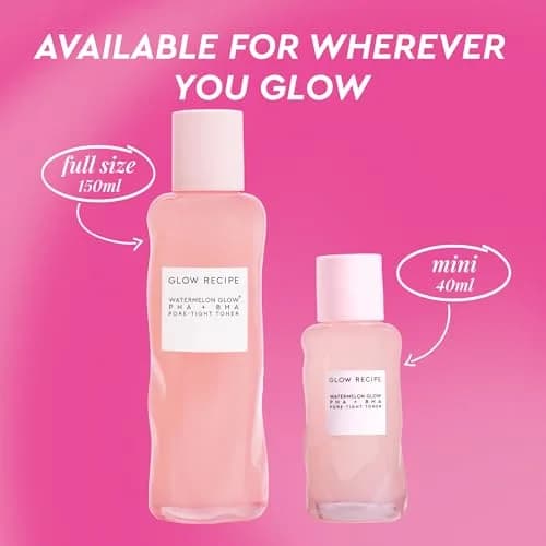Glow Recipe PHA + BHA Face Toner 150ml (5 Fl Oz) | Gentle Exfoliant for Pores thumbnail 8