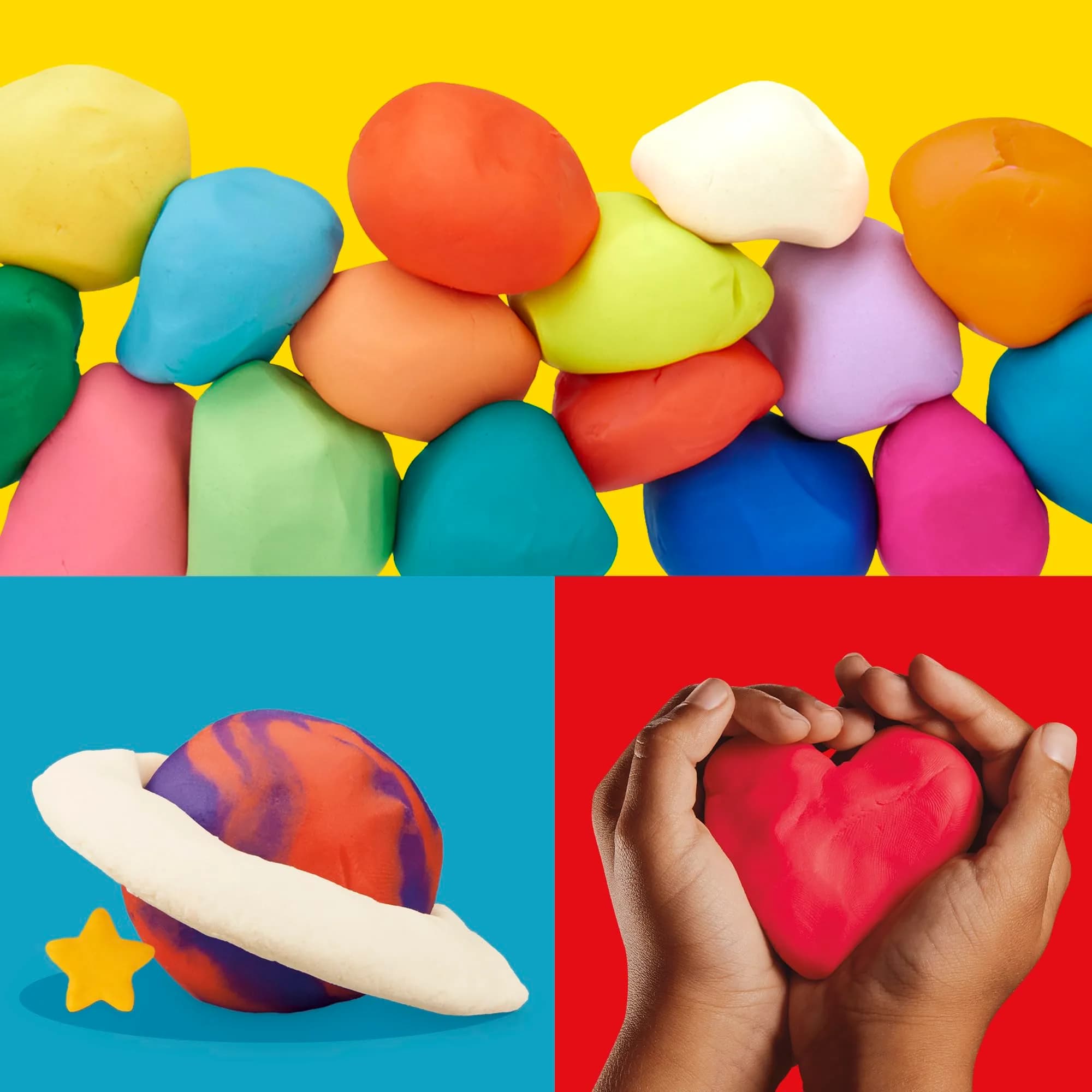 Play-Doh Bulk Handout 42-Pack of 1-Ounce Modeling Compound Cans | Assorted Colors, Non-Toxic, Value Pack - view 2