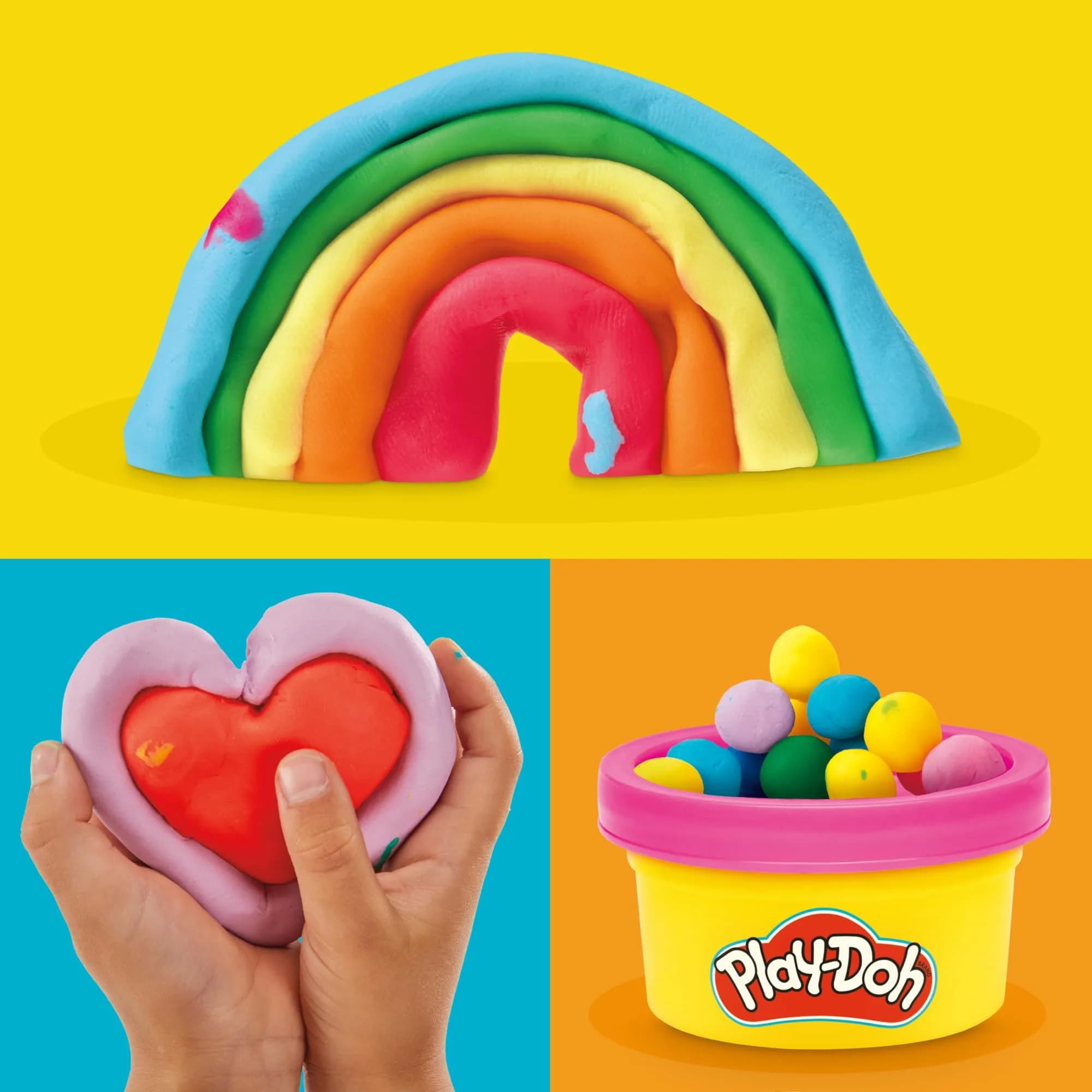 Play-Doh Bulk Handout 42-Pack of 1-Ounce Modeling Compound Cans | Assorted Colors, Non-Toxic, Value Pack - view 7