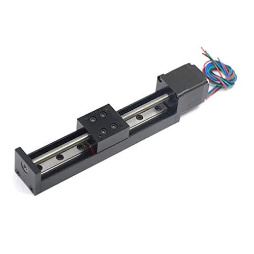 Befenybay 100mm Mini Linear Rail Guide with NEMA11 Motor, T6x1 Lead Screw | For DIY CNC & 3D Printer X Y Z Axis thumbnail 3