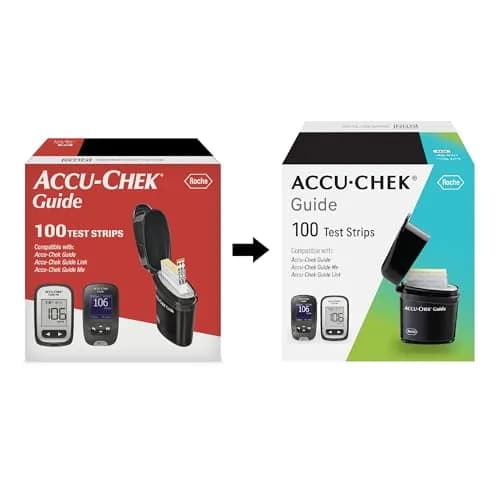 Accu-Chek Guide Glucose Test Strips 100 Count | Fast, Accurate Blood Sugar Monitoring thumbnail 2