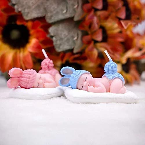 MoldFun 3D Baby Silicone Mold | Food-Grade, Flexible, Heat-Resistant | Baby Shower Cake Decor thumbnail 6