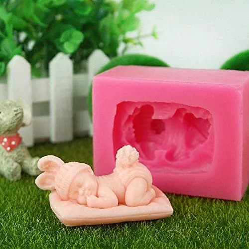 MoldFun 3D Baby Silicone Mold | Food-Grade, Flexible, Heat-Resistant | Baby Shower Cake Decor thumbnail 3