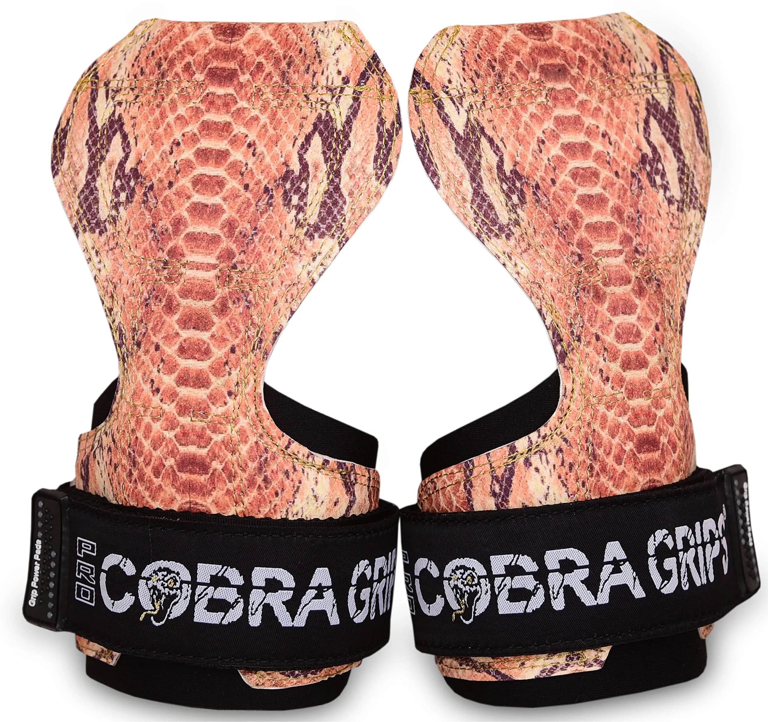 Cobra Grips PRO G5 Model Weight Lifting Gloves with Wrist Wraps - 5.5 - 8.75" Wrist Size - main product image