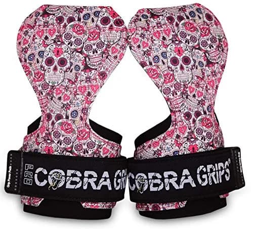 Cobra Grips PRO COCO Leather Weight Lifting Gloves with Wrist Wraps - 5.5"-8.75" Wrist thumbnail 1