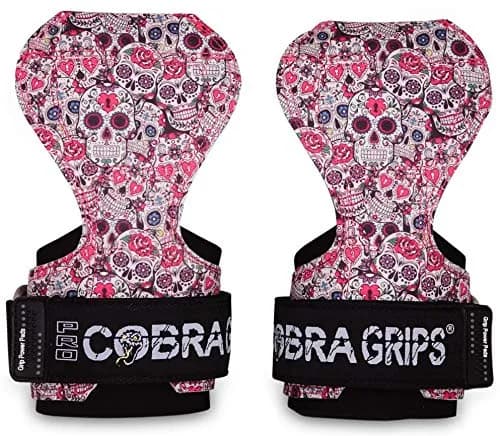 Cobra Grips PRO COCO Leather Weight Lifting Gloves with Wrist Wraps - 5.5"-8.75" Wrist thumbnail 3