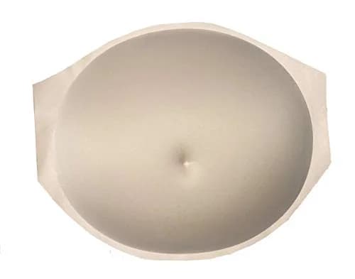 BIMEI Fake Pregnant Belly Pad 1-5 Months (Beige) | Lightweight Sponge for Realistic Bump thumbnail 1