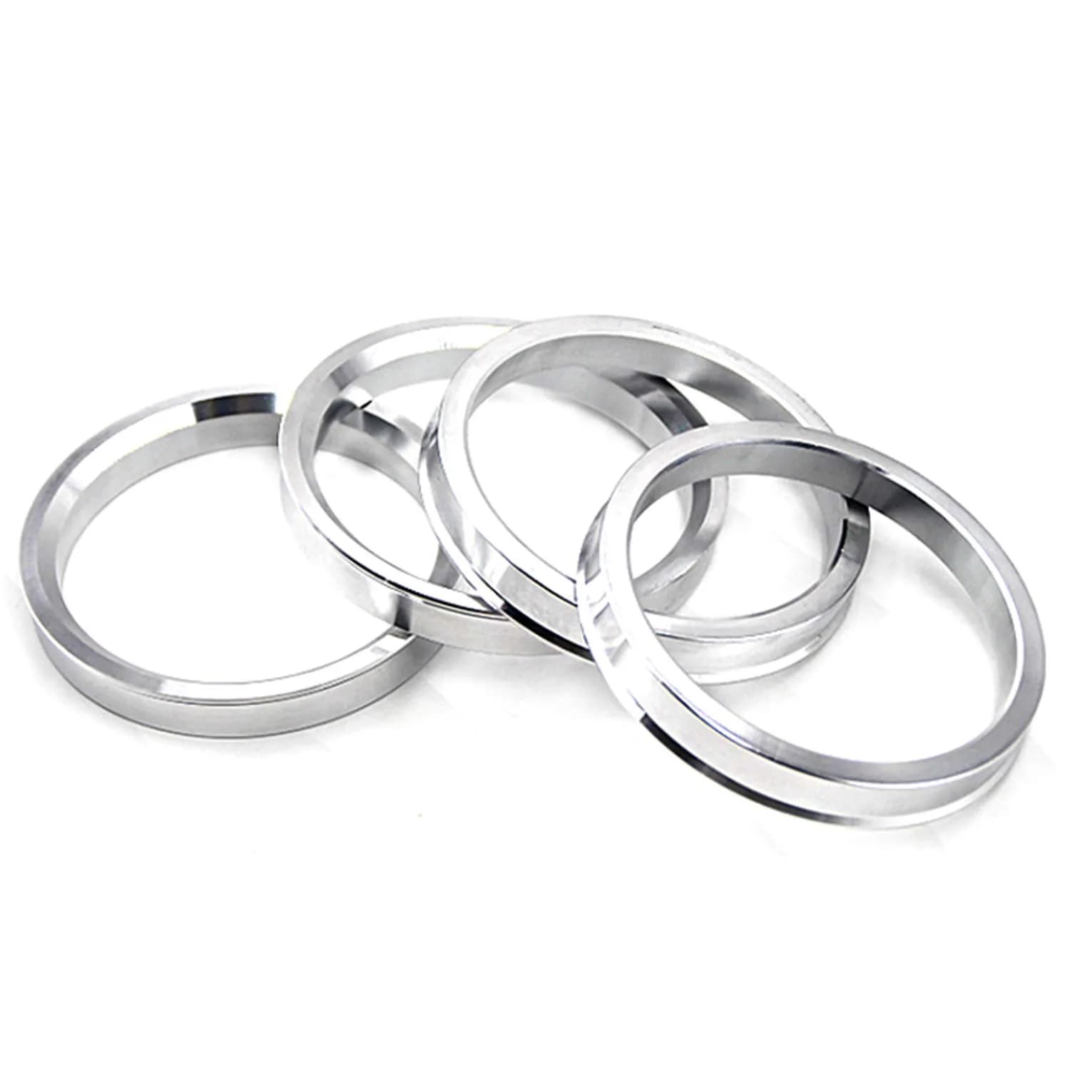 DCVAMOUS Hub Centric Rings 60.1mm ID to 66.1mm OD Set of 4 | Eliminate Steering Vibrations - main product image