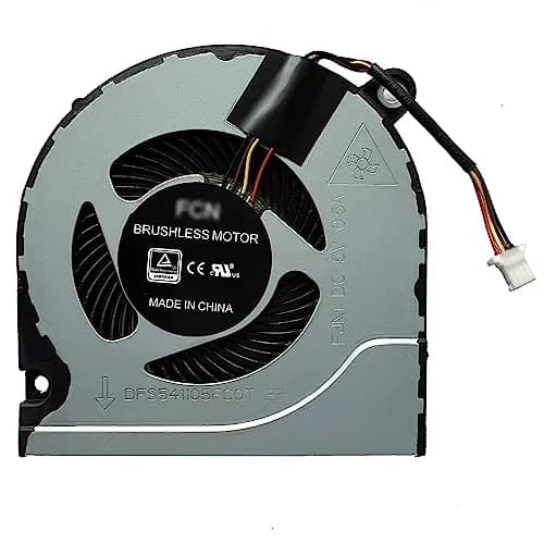 SYW·pcparts CPU Cooling Fan for Acer Predator Helios 300 | 4-Pin 5V Air Fan Replacement (70-120c) thumbnail 1
