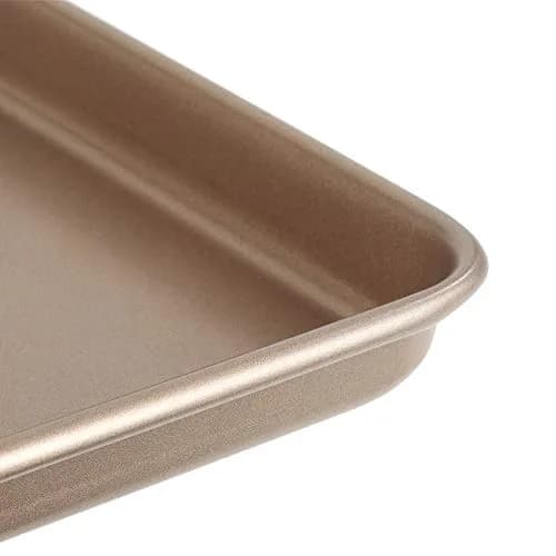 Walooza Nonstick Baking Sheet Pan Oven Set 13 inch | Durable Carbon Steel Bakeware for Kitchen (120 chars) thumbnail 4