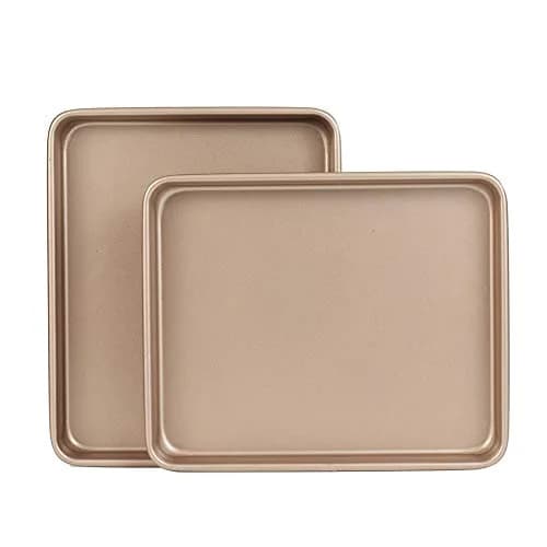 Walooza Nonstick Baking Sheet Pan Oven Set 13 inch | Durable Carbon Steel Bakeware for Kitchen (120 chars) thumbnail 3
