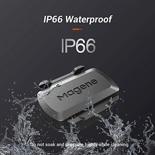 Magene S3+ Speed & Cadence Sensor for Cycling | Wireless Bluetooth/ANT+ Bike Computer RPM Sensor (2-Pack, Black) thumbnail 2