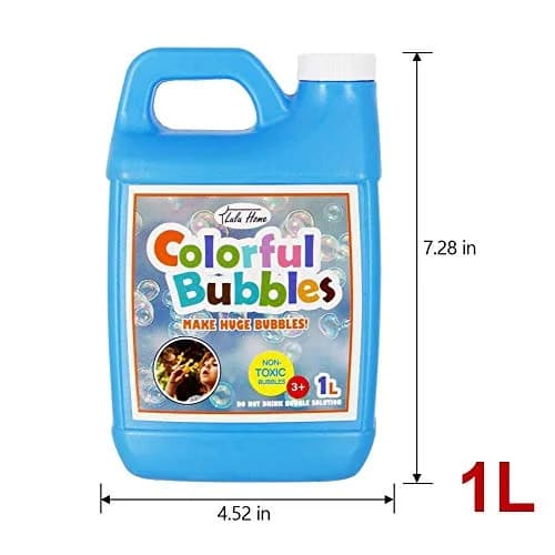 Lulu Home Concentrated Bubble Solution 1 L (33.8 OZ) | Odorless, Non-Toxic, Makes Up to 2.5 Gallons thumbnail 2