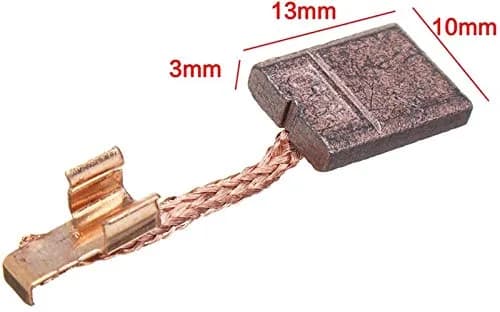 TUAIC CB440 Carbon Brush Set (4 Pack) for Makita 18V & 14.4V Power Tools | Durable Replacement thumbnail 2