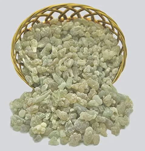Oman Herbs Royal Green Hojari Frankincense 227g (1/2 lb) | Pure Boswellia Sacra Resin for Meditation thumbnail 2