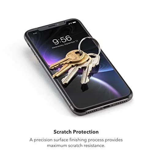 ZAGG Glass+ Screen Protector for iPhone SE (2nd Gen) | Impact & Scratch Protection, Clear thumbnail 3