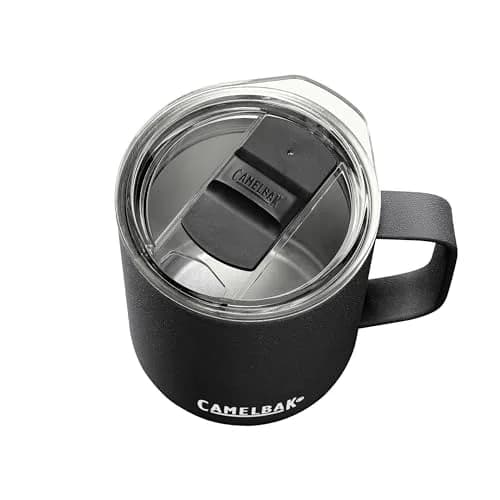 CamelBak Camp Mug Stainless Steel Drinkware 355ml (12oz), Black | Insulated for Hot & Cold Drinks thumbnail 5