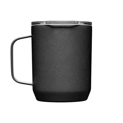 CamelBak Camp Mug Stainless Steel Drinkware 355ml (12oz), Black | Insulated for Hot & Cold Drinks thumbnail 3