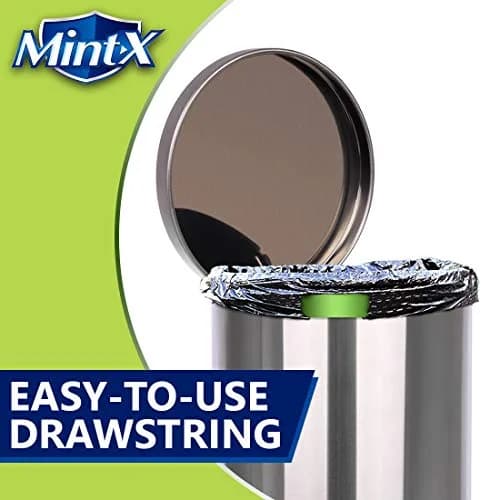 Mint-X Rodent Repellent Outdoor Trash Bags 33 Gallon | Humane Pest Control with Mint-Flex Technology thumbnail 2