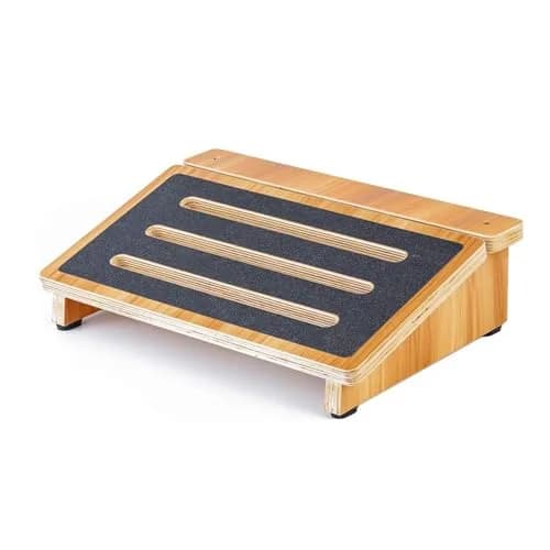 StrongTek Under-Desk Footrest 4.5 in High Non-Slip Office Use | Ergonomic Support for Posture & Circulation thumbnail 1