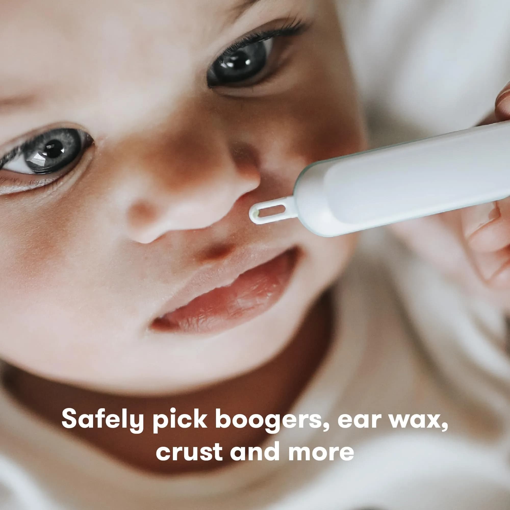 Frida Baby 3-in-1 Nose, Nail + Ear Picker for Baby Grooming | Safe Silicone Tips & Storage Case - view 2