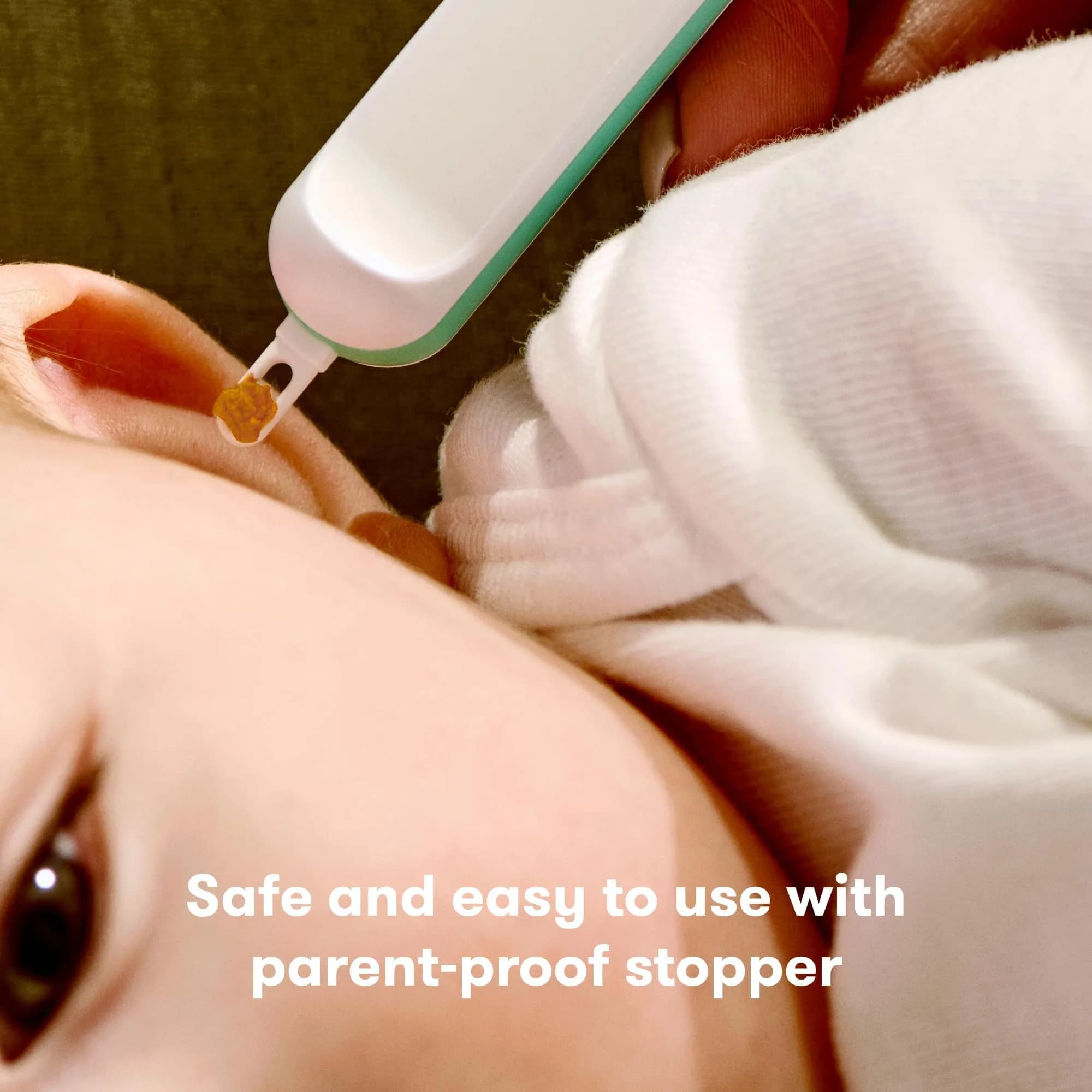 Frida Baby 3-in-1 Nose, Nail + Ear Picker for Baby Grooming | Safe Silicone Tips & Storage Case - view 4