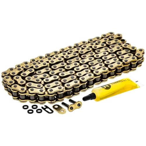 NICHE Drive Sprocket Chain Combo for Kawasaki KX100 Suzuki RM100 124 Links | Durable Steel & Perfect Fit thumbnail 2