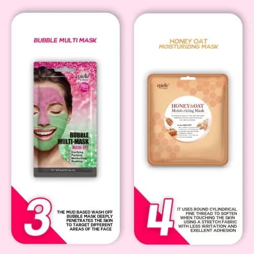 Epielle Best of K-Beauty Kit, 6 Home Spa Essentials, At-Home Spa Kit for Radiant Skin, Self Care Gifts for Women, Korean Skin Care Set, Stocking Stuffers thumbnail 6