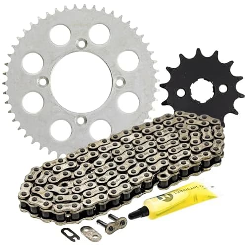 NICHE Drive Sprocket Chain Combo for Honda XR100R CRF100F 14T Front 50T Rear 428HZ 118 Links | Durable Steel Drive Kit thumbnail 1