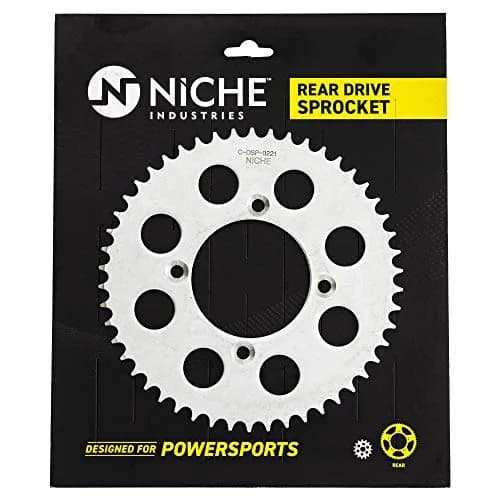 NICHE Drive Sprocket Chain Combo for Honda XR100R CRF100F 14T Front 50T Rear 428HZ 118 Links | Durable Steel Drive Kit thumbnail 7
